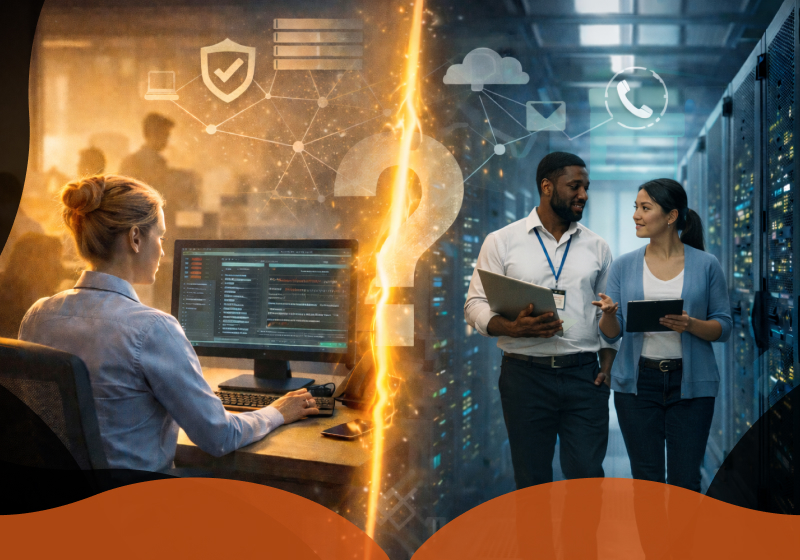 TI interna ou terceirizada? Compare custos, especialistas, disponibilidade e escalabilidade para escolher o melhor modelo para sua empresa.